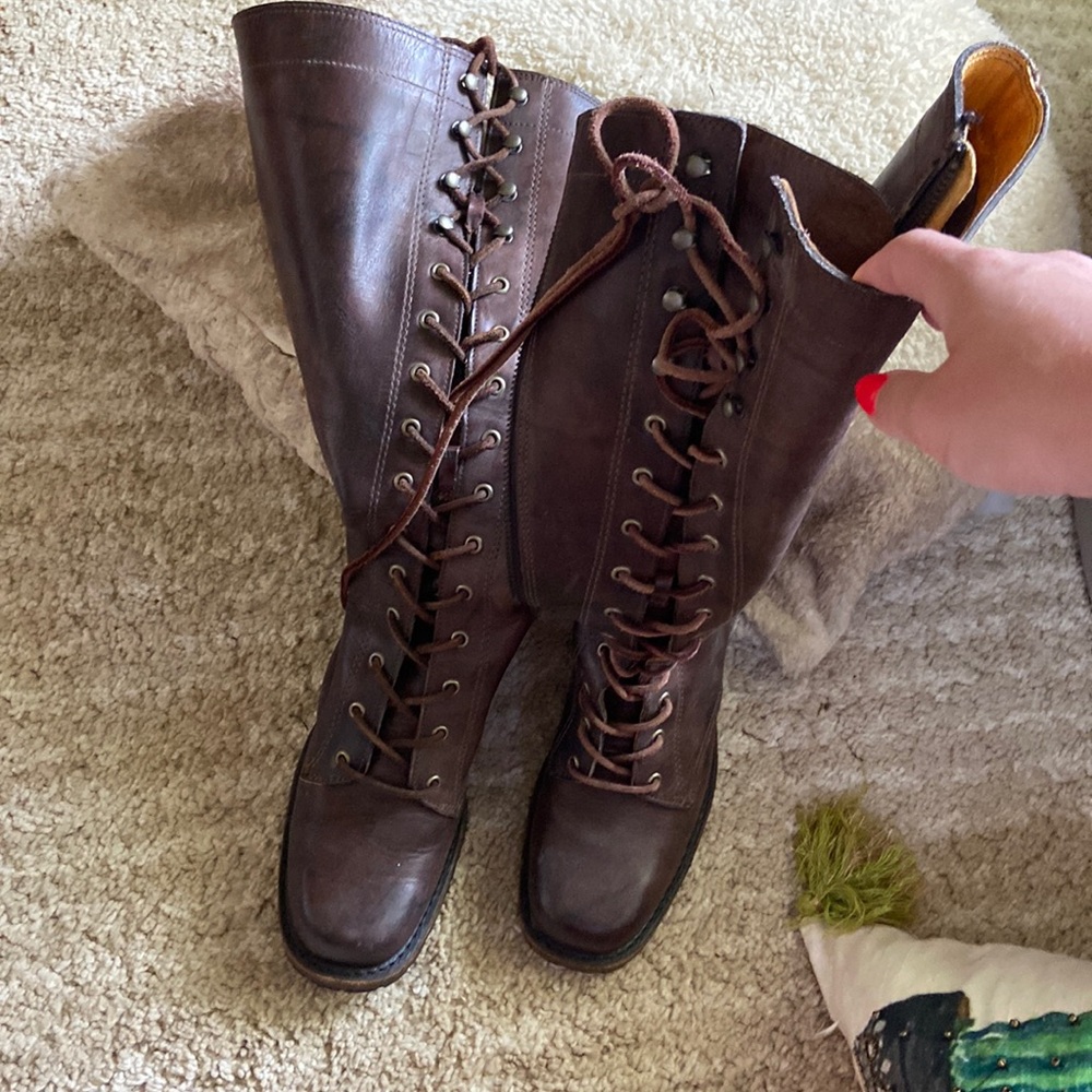 Frye leather boots
